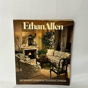 VTG Ethan Allen Catalog Treasury of American Traditional Interiors 1979 Magazine